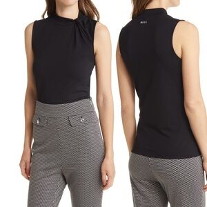 BOSS
Emise Twist Neck
Sleeveless Blouse